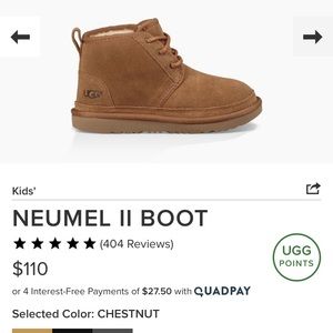 Size 2 and 4 lil kids uggs